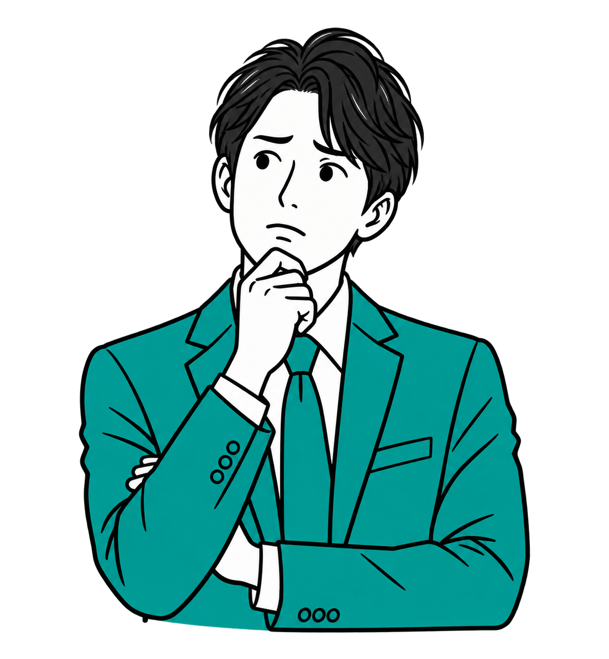 転職や独立について考える会社員
